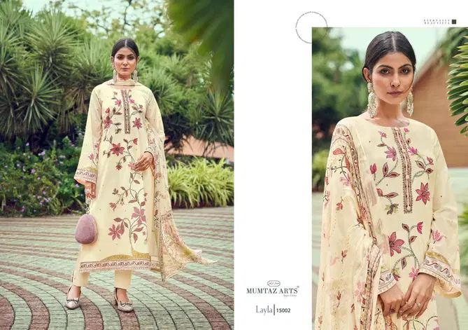 Layla By Mumtaz Arts Jam Satin Printed Salwar Kameez Wholesale Price In Surat